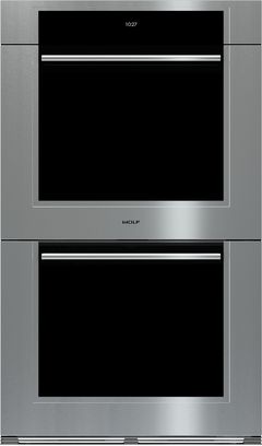 Wolf® M Series 30" Stainless Steel Double Electric Wall Oven