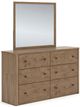 Ashley® Linden Row Auburn Bedroom Mirror-1