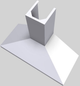 Vent-A-Hood® 48" White Wall Mounted Range Hood-3