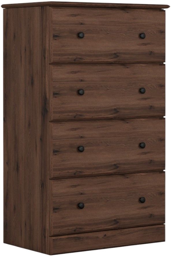 Perdue Woodworks 15,000 Essential Brown/Gray 26" 4-Drawer Chest-0
