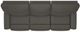 La-Z-Boy® Turner Charcoal Leather Power Wall Reclining Sofa-4