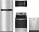 Whirlpool® 4 Piece Stainless Steel Gas Kitchen Package-0