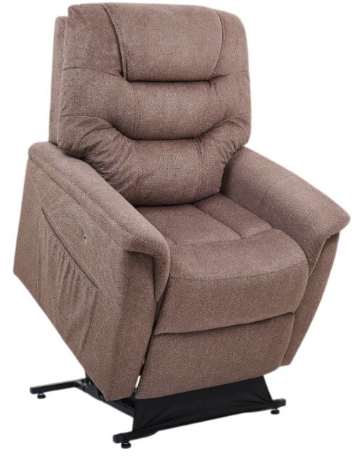 UltraComfort™ Marbella Elk Medium Power Lift Recliner -1