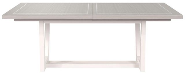 Bernhardt Stratum Fossil/Mist Dining Table with Fossil Base-2