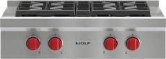 Wolf® 30" Pro Style Natural Gas Rangetop