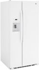 GE® 33" 23.0 Cu. Ft. White Side-by-Side Refrigerator-4