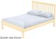 Crate Designs™ Furniture Unfinished Queen Mission Bed-0