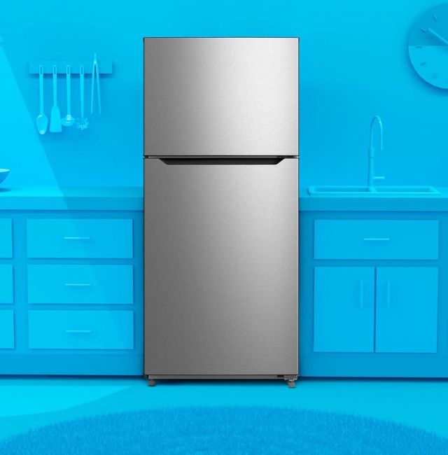 Element® 28 in. 14.2 Cu. Ft. Stainless Steel Top Freezer Refrigerator -3