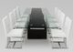 VIG Furniture Lisbon Glass Dining Table-2