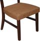 New Classic® Home Furnishings Tioga Brown Upholstered Dining Side Chair-5