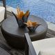 Uttermost® Starpetal 2-Piece Rustic Black/White Indoor-Outdoor Bowls-1