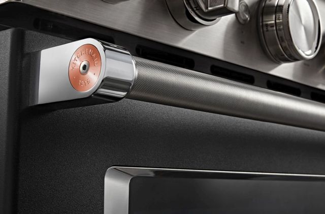KitchenAid® Commercial Style Copper Range Handle Medallion Kit-1
