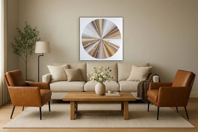 Classy Living Radiant Luxe Burst Wall Art-1