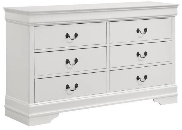 Coaster® Louis Philippe White Dresser -0