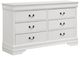 Coaster® Louis Philippe White Dresser -0