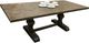 ACME Furniture Landon Salvage Brown Dining Table-0