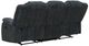 Parker House® Bolton Misty Storm Manual Glider Reclining Sofa-3