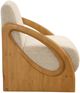 Bassett Mirror Raffi Honey Pine/Spotted Elm Accent Chair-3