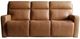 Liberty Furniture Chase Oslo Antelope Triple Power Zero Gravity Reclining Sofa-0