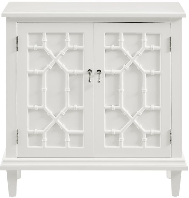 Coast2Coast Home™ Valeria White Cabinet-1