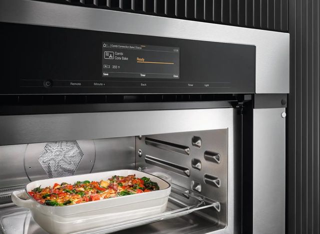 Miele 30" Obsidian Black Electric Speed Oven with Roast Probe-3