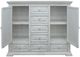 International Furniture Direct Terra Vintage White Mule Chest-4