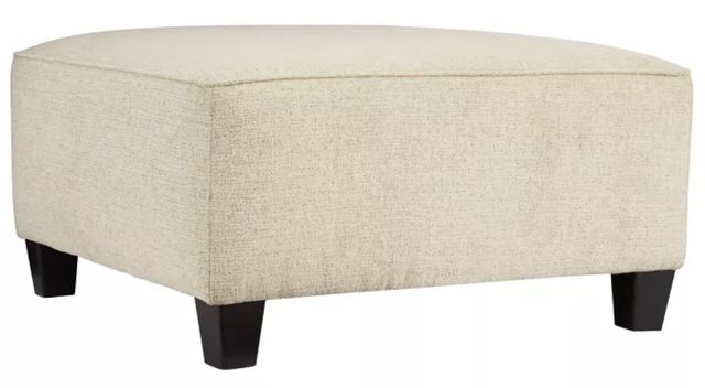 Signature Design by Ashley® Abinger 2-Piece Natural Chair and Ottoman Set-2
