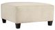 Signature Design by Ashley® Abinger 2-Piece Natural Chair and Ottoman Set-2