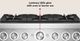 KitchenAid® 36" Wildflower 6 Burner Pro Style Dual Fuel Range with No Preheat Air Fry Mode-5