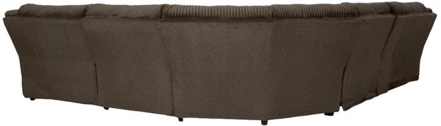 Signature Design by Ashley® Top Tier 6-Piece Chocolate Right Arm Facing Manual Reclining Sectional Sofa with Chaise-2