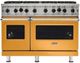 Viking® 5 Series 48” Daffodil Pro Style Liquid Propane Gas Range-0
