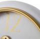A & B Home Gold/White Clock-4