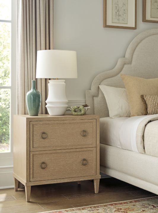 Lexington Home Sunday Morning Elmsworth Champagne Nightstand-1