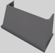 Vent-A-Hood® Designer Series 60" Gunsmoke Wall Mounted Range Hood-4