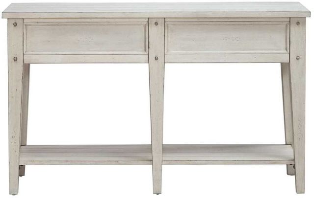Liberty Furniture Lake House Weathered White Sofa Table-3