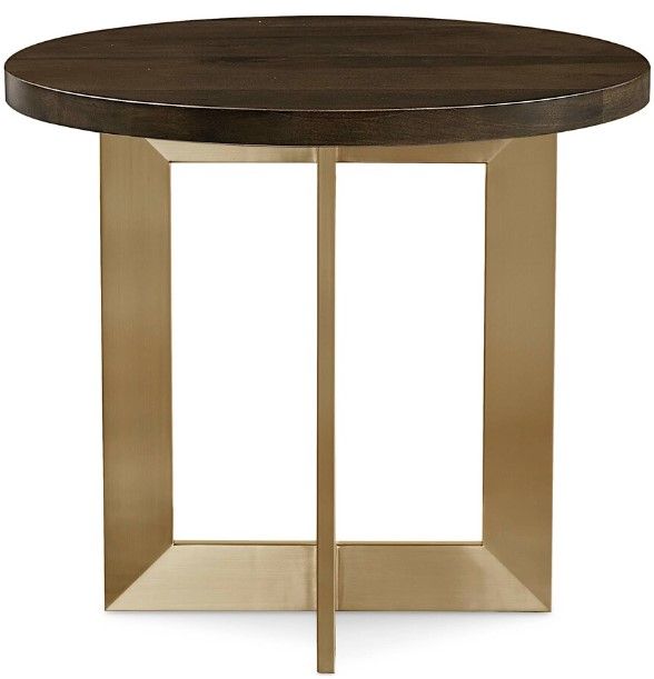 Bassett® Furniture BenchMade Andover 28'' Maple End Table-1