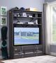 ACME Furniture Cargo Gunmetal Bookshelf with Ladder-3
