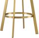 Armen Living Saturn Gold/Light Sand Bar Stool-4