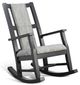 Sunny Designs™ Mara Black Magic Modern Rocking Chair-0