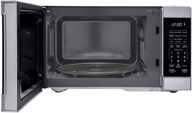 Sharp® 0.7 Cu. Ft. 700W Stainless Steel Countertop Microwave-1