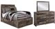 Benchcraft® Derekson 3-Piece Multi Gray Full Panel Storage Bed Set-0