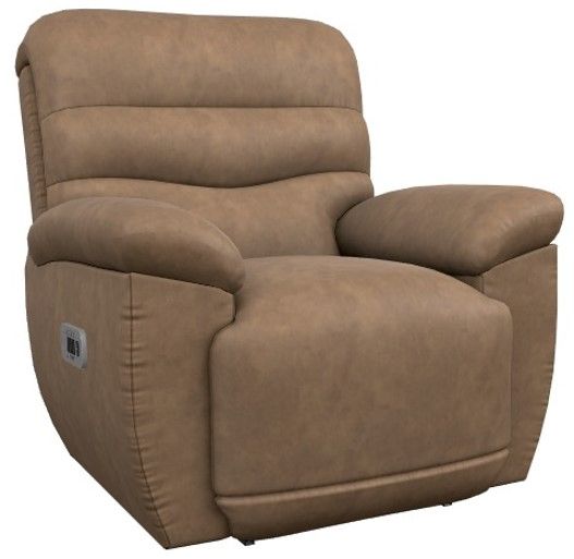 La-Z-Boy® Joshua Chestnut Power Wall Recliner with Headrest and Lumbar-0