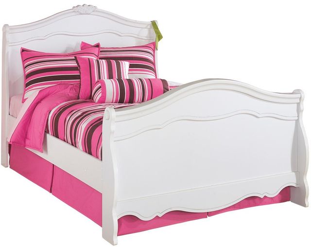 Signature Design by Ashley® Exquisite 6-Piece White Full Sleigh Bed Set-1