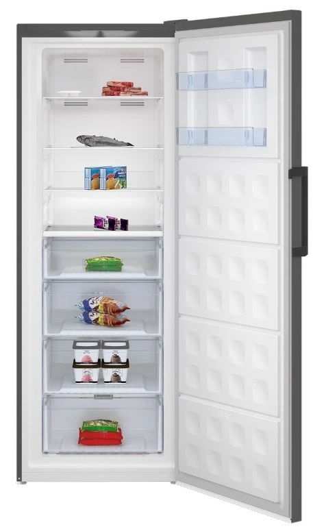 Beko 28" 14.3 Cu. Ft. Manhattan Gray Upright Freezer-2