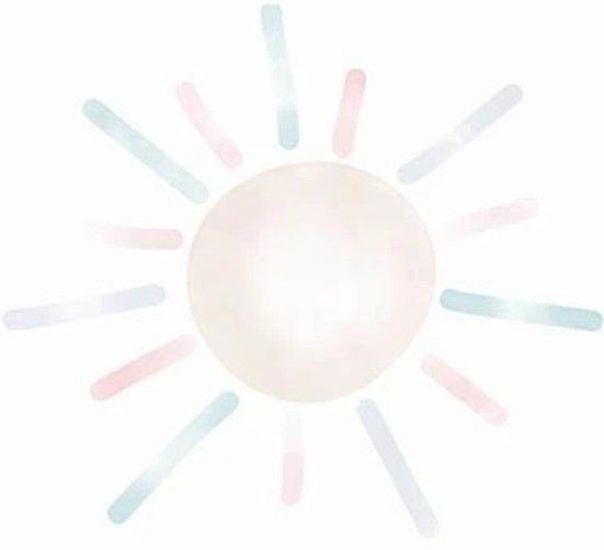 Classy Art Watercolor Sun by Susan Ball Wall Art-1
