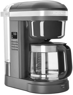 KitchenAid® 12 Cup Matte Charcoal Gray Drip Coffee Maker