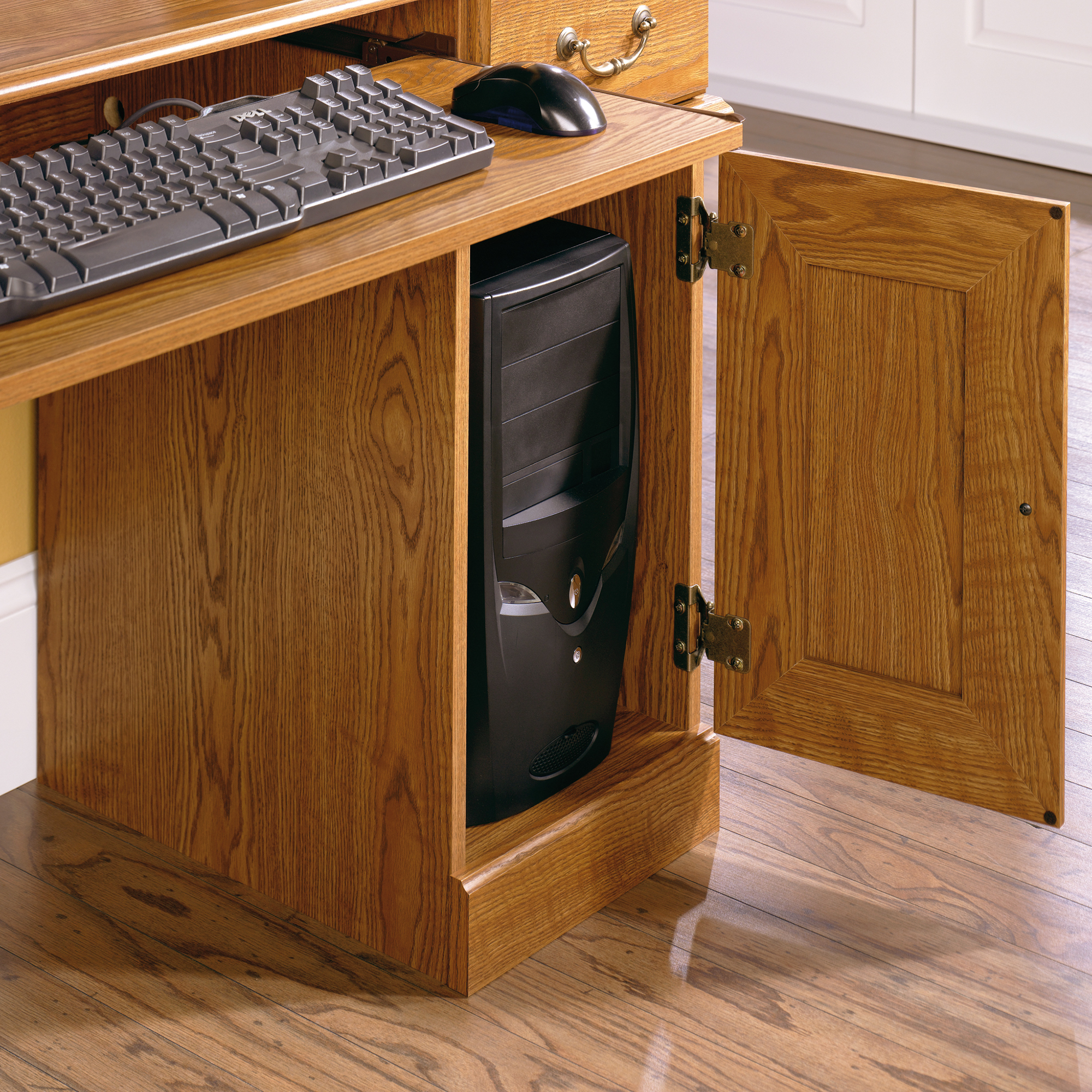 Sauder Orchard Hills Small Computer Desk with Hutch - Thumbnail 5