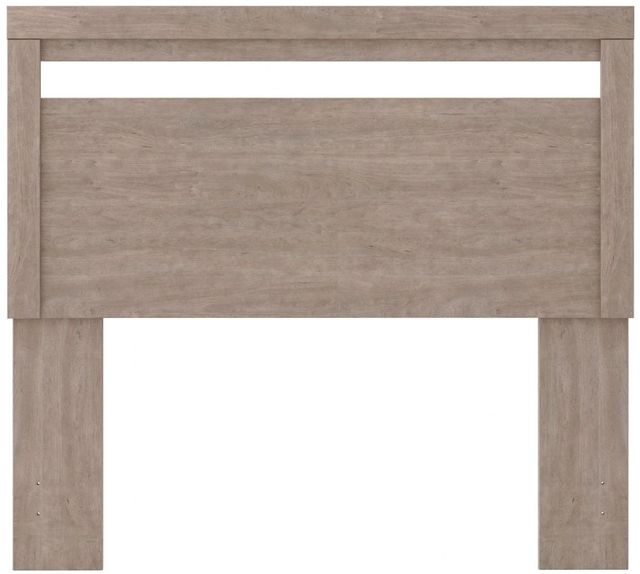 Signature Design by Ashley® Flannia Gray Queen Panel Headboard-1
