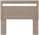 Signature Design by Ashley® Flannia Gray Queen Panel Headboard-1