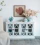 A & B Home Koi White Ginger Jar-4
